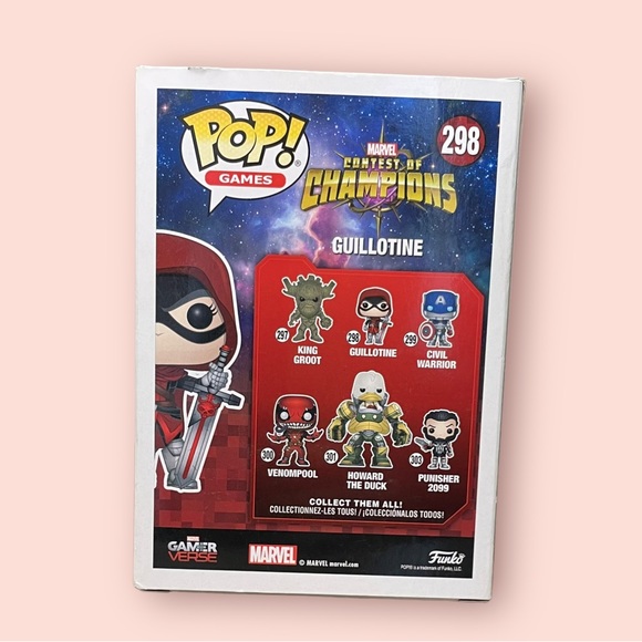 Funko Pop Guillotine Vinyl Contest of Champions Marvel Gamer verse Vinyl Figure - Picture 5 of 10